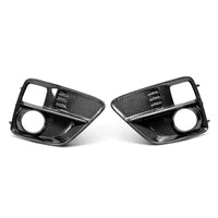 Seibon Carbon Fiber Fog Light Surrounds (pair) - Subaru WRX/STI 15-16 - Kaiju Motorsports