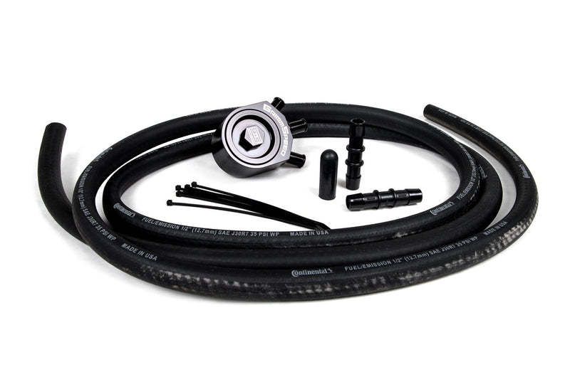 Grimmspeed Air Oil Separator (Blue) - Subaru STI VA - Kaiju Motorsports