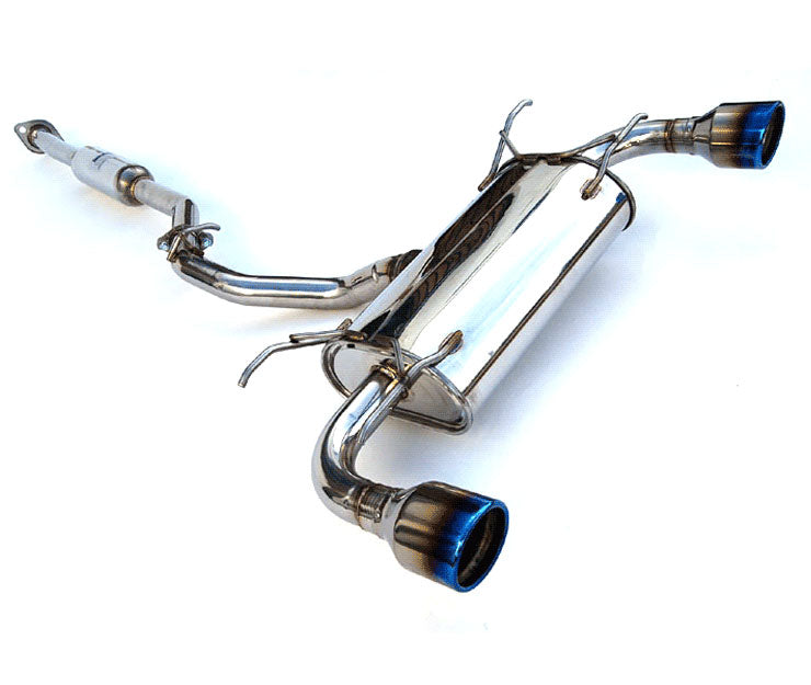 Invidia Q300 Cat Back Exhaust Titanium Tips - FRS/BRZ/86 - Kaiju Motorsports