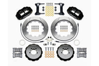 Wilwood FNSL6R 14in Front Slotted Big Brake Kit (Black) - Subaru STI VA - Kaiju Motorsports