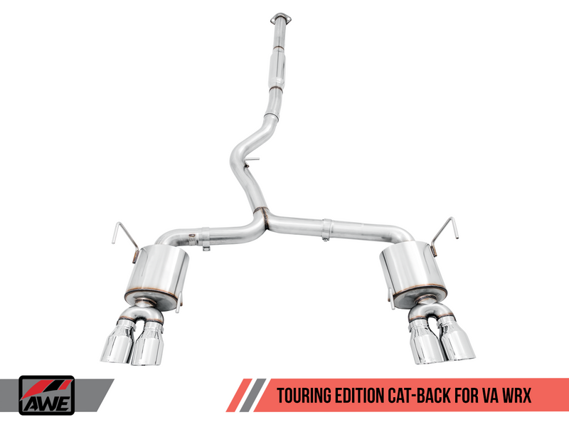 AWE Tuning Subaru WRX Exhaust Touring Edition - Subaru WRX VA - Kaiju Motorsports