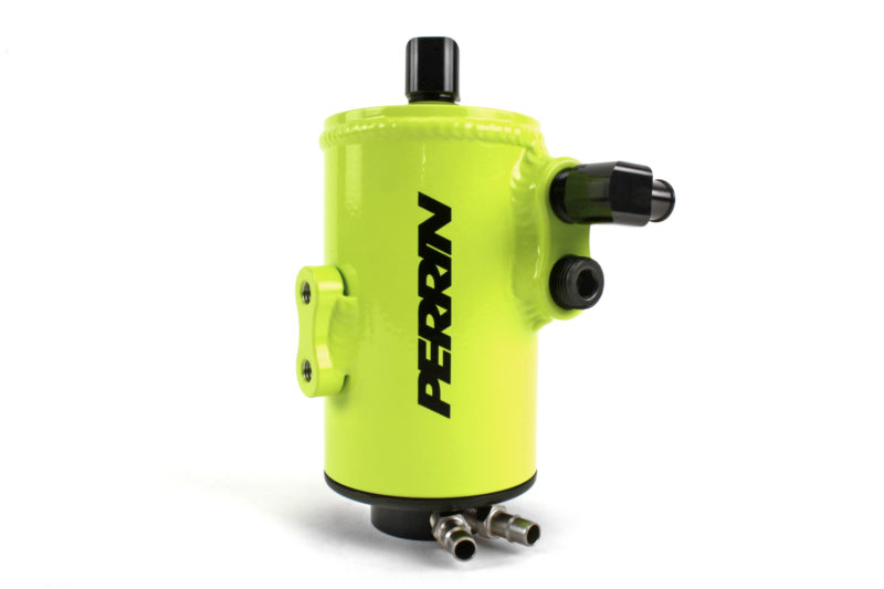 Perrin Air Oil Separator (Neon Yellow) - Subaru STI VA - Kaiju Motorsports