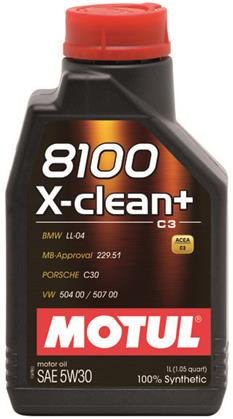 Motul X-Clean+ 5W30 - 1 Liter - Kaiju Motorsports