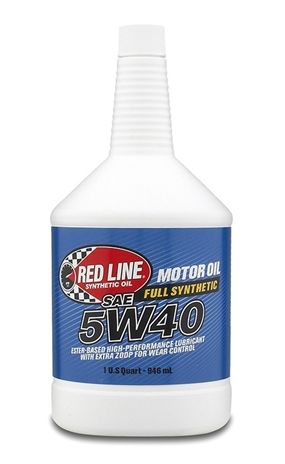 Red Line 5W40 Motor Oil - Case of 12 (Quart) - Kaiju Motorsports