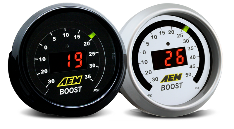 AEM Boost Digital Gauge (52mm) - Universal - Kaiju Motorsports