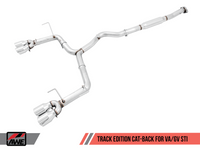 AWE Tuning Subaru STI Exhaust Track Edition - Subaru STI VA - Kaiju Motorsports