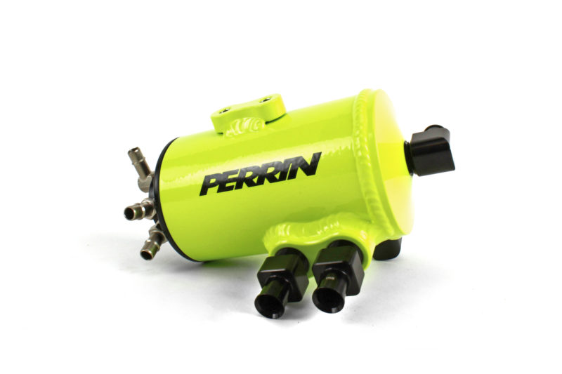 Perrin Air Oil Separator (Neon Yellow) - Subaru WRX VA - Kaiju Motorsports