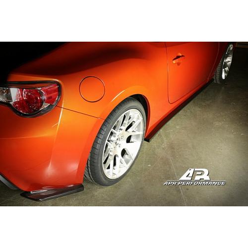 APR Carbon Fiber Rear Bumper Skirts - FRS/BRZ/86 - Kaiju Motorsports