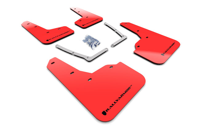 Rally Armor Red UR Mud Flap w/ Black - Civic Si 10th Gen - Kaiju Motorsports