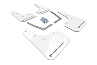 Rally Armor UR White Mud Flap w/ Black - Civic Si 10th Gen - Kaiju Motorsports