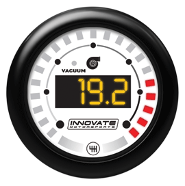 Innovate MTX Digital Vacuum/Boost & Shift Light Gauge Kit Dual Function - Universal - Kaiju Motorsports