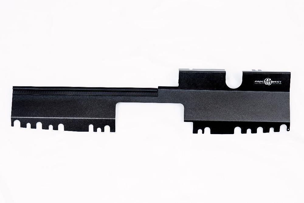 Process West Radiator Cover Factory Intake (Black) - Subaru WRX / STI VA - Kaiju Motorsports