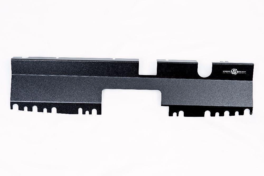 Process West Radiator Cover Non Factory Intake (Black) - Subaru WRX / STI VA - Kaiju Motorsports
