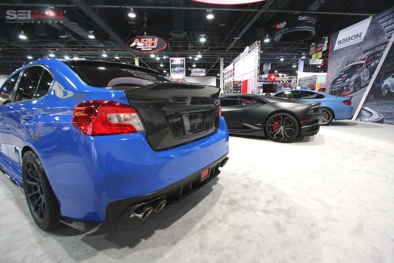Seibon C Style Carbon Fiber Trunk - STI/WRX VA - Kaiju Motorsports