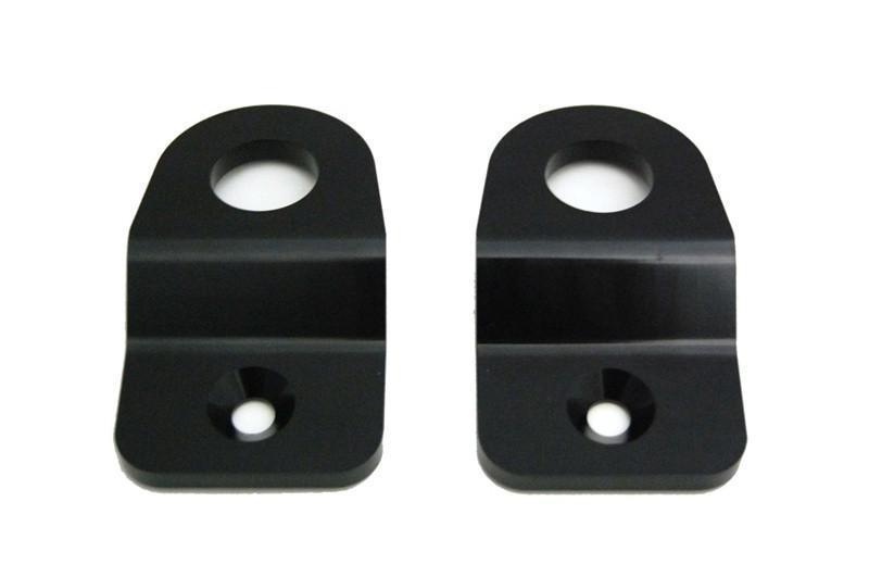 Torque Solution Radiator Stay Brackets (Black) - Subaru WRX / STI VA - Kaiju Motorsports