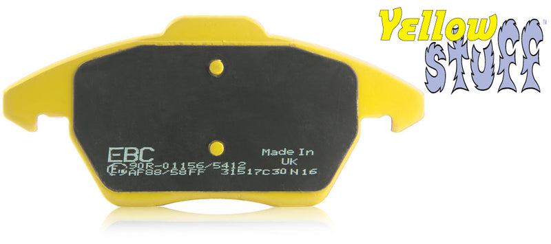 EBC (Solid Rear Rotors) Yellowstuff Rear Break Pads - Subaru WRX VA - Kaiju Motorsports