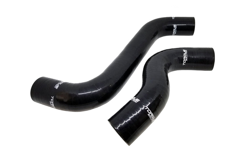 Torque Solutions Radiator Hose Kit (Black) - Subaru STI VA - Kaiju Motorsports